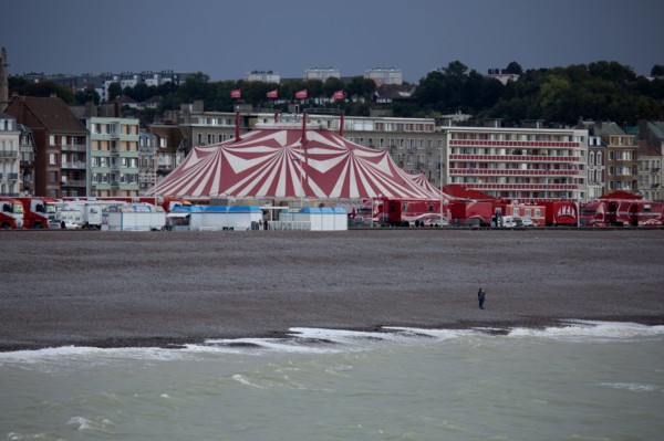 Dieppe, chapiteau du Cirque Amar