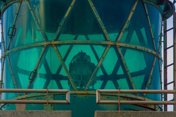 Dieppe, lighthouse lamp