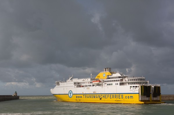 Dieppe, ferry Seven Sisters de Transmanche Ferries