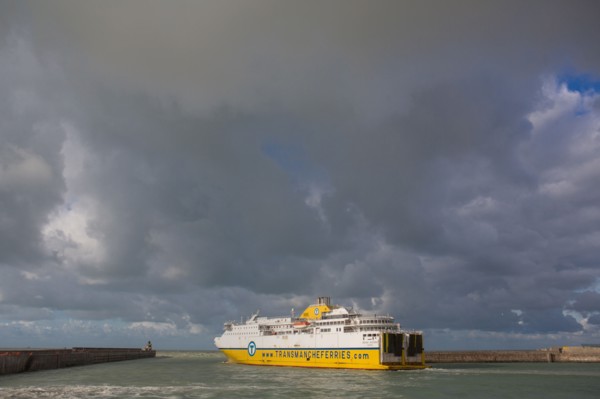 Dieppe, ferry Seven Sisters de Transmanche Ferries