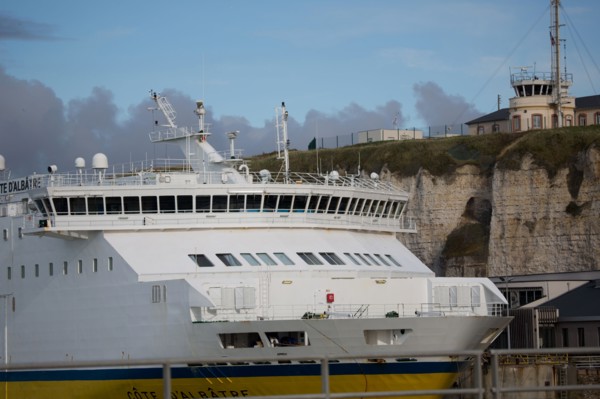 Dieppe, ferry Seven Sisters de Transmanche Ferries