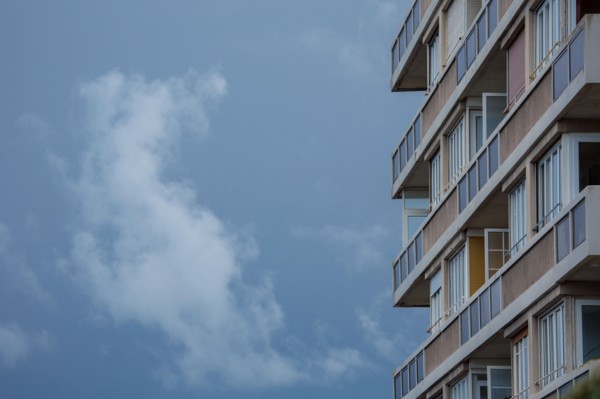 Dieppe, facade of a building