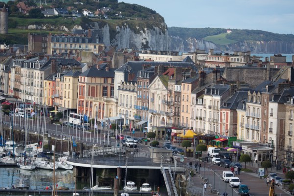 Harbour and quays in Dieppe