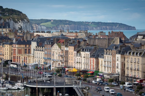 Harbour and quays in Dieppe