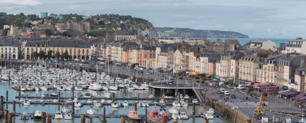 Harbour and quays in Dieppe