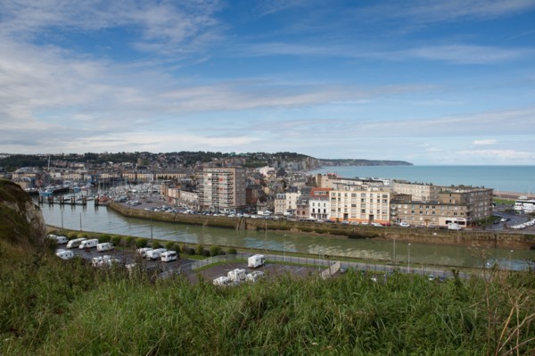 Harbour and quays in Dieppe
