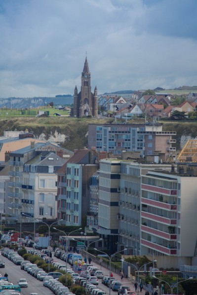 Dieppe, buildings on the seafront