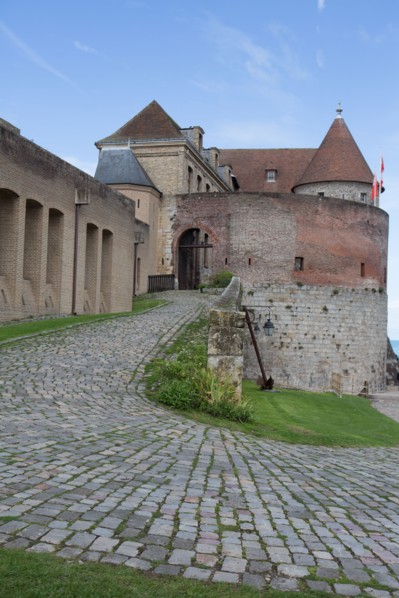Dieppe, entrée du château