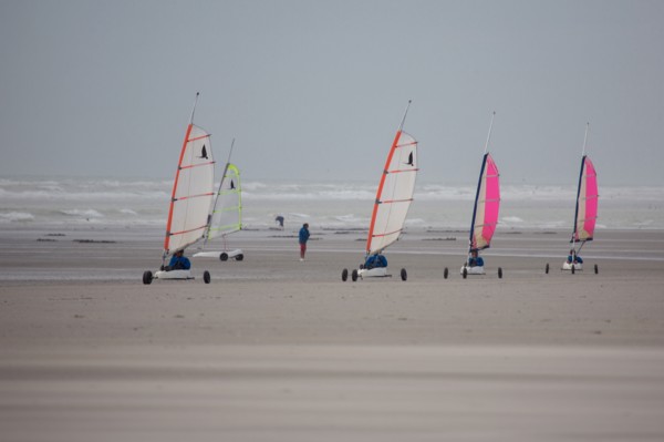 Le Touquet Paris Plage, sand yacht on the beach