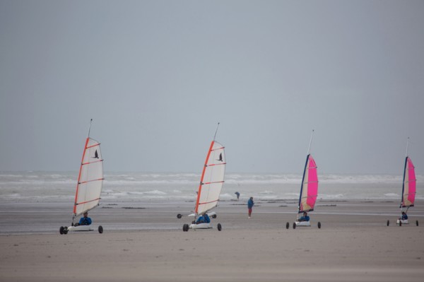Le Touquet Paris Plage, sand yacht on the beach