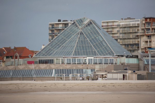 Le Touquet Paris Plage, wind that moves fine sand