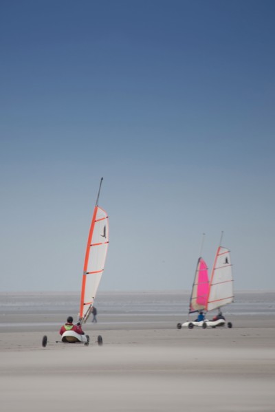 Le Touquet Paris Plage, sand yacht on the beach