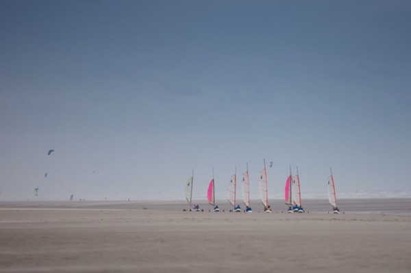 Le Touquet Paris Plage, sand yacht on the beach
