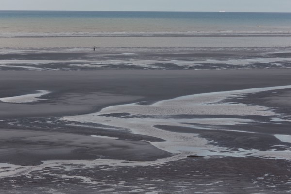 Le Touquet Paris Plage, la plage à marée basse