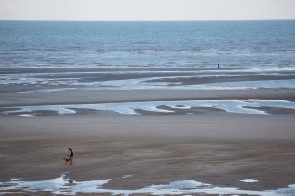 Le Touquet Paris Plage, the beach at low tide