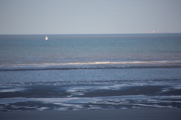 Le Touquet Paris Plage, la plage à marée basse