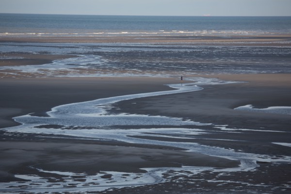 Le Touquet Paris Plage, la plage à marée basse