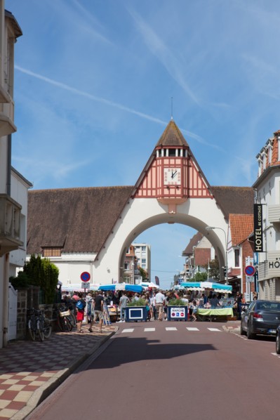 Le Touquet Paris Plage, marché couvert