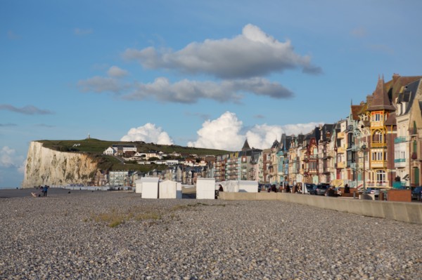 Mers les Bains, front de mer