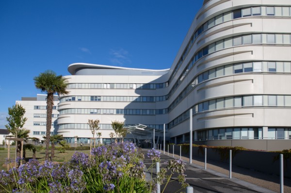Lorient, Rue Louis Guiguen, Hôpital du Scorff
