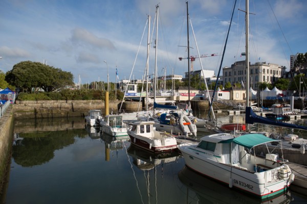 Lorient, port de plaisance pendant le Festival Interceltique