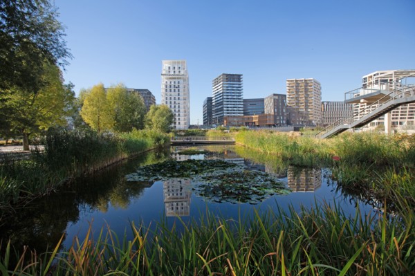 Paris, the new Batignolles neighborhood