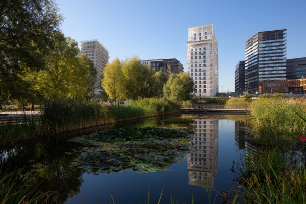 Paris, the new Batignolles neighborhood