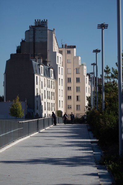 Paris, nouveau quartier des Batignolles