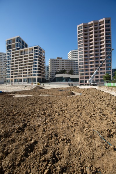 Paris, nouveau quartier des Batignolles