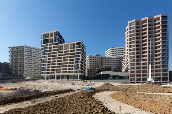Paris, nouveau quartier des Batignolles
