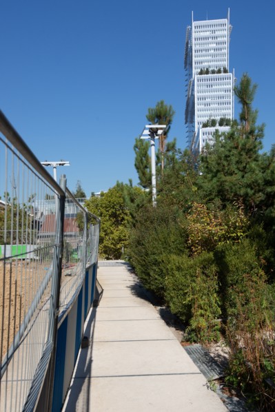 Paris, nouveau quartier des Batignolles