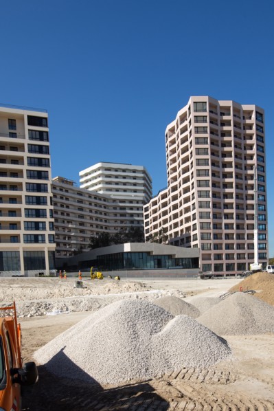 Paris, nouveau quartier des Batignolles