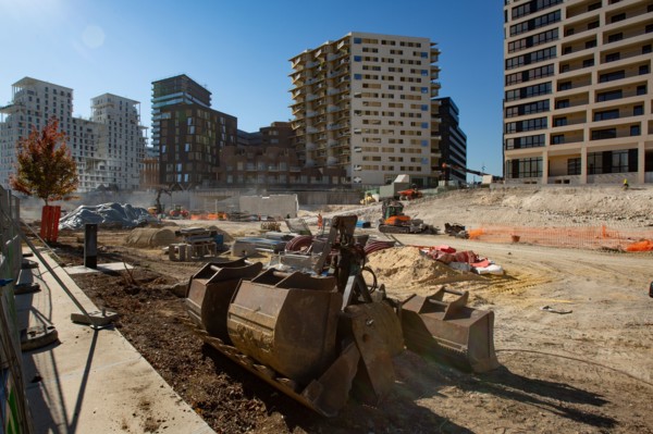 Paris, the new Batignolles neighborhood