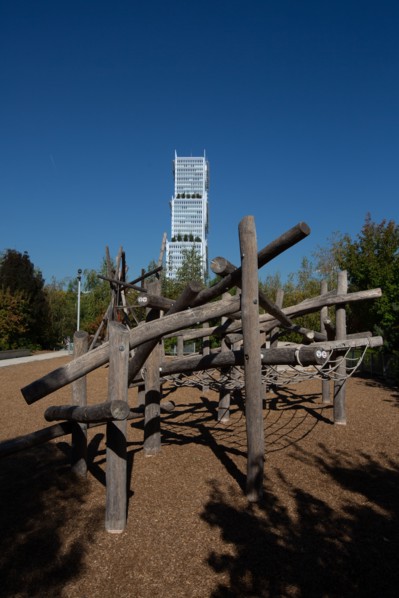 Paris, the new Batignolles neighborhood