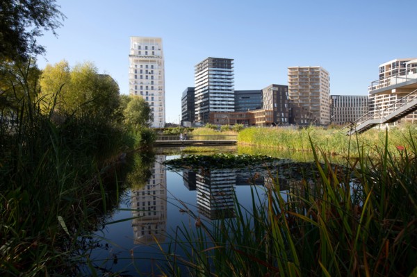 Paris, the new Batignolles neighborhood