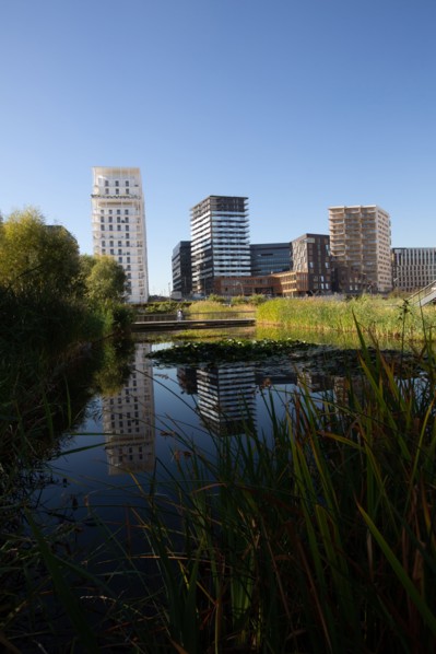 Paris, nouveau quartier des Batignolles