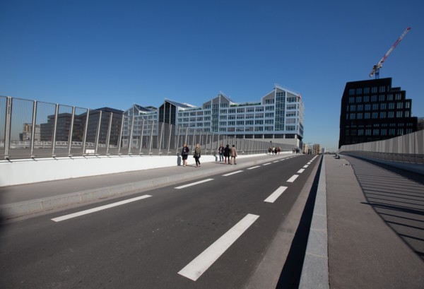 Paris, nouveau quartier des Batignolles
