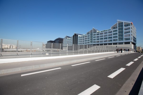 Paris, nouveau quartier des Batignolles