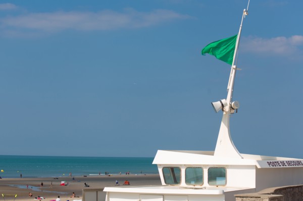 Cucq  Stella Plage (Côte d'Opale), poste de secours