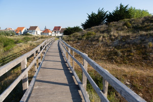 Merlimont Plage, sentier de découverte de la dune parabolique