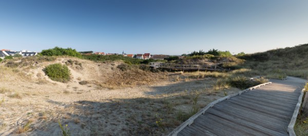 Merlimont Plage, sentier de découverte de la dune parabolique