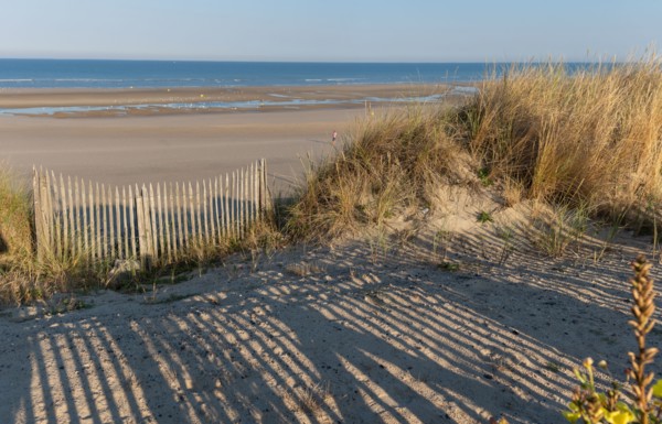 Merlimont Plage, dune on the seafront