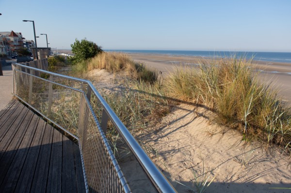 Merlimont Plage, dune on the seafront
