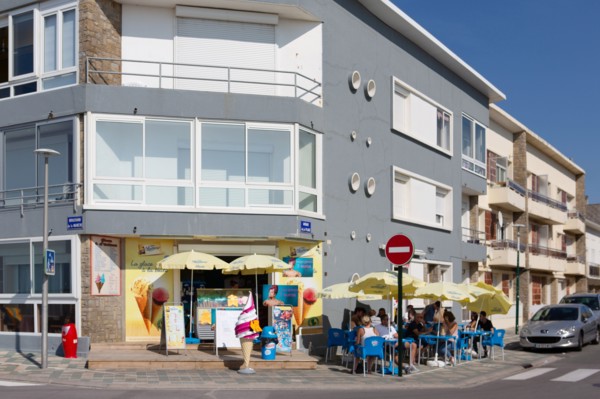 Merlimont Plage, immeuble du front de mer