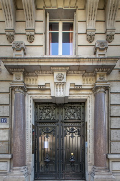 Paris, immeuble 17 boulevard Raspail