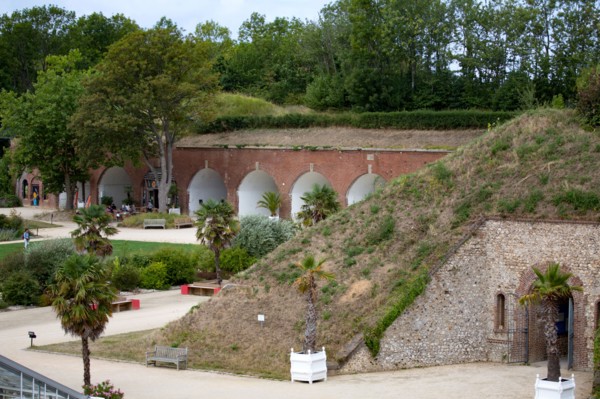 Le Havre, hanging gardens, Fort de Sainte Adresse