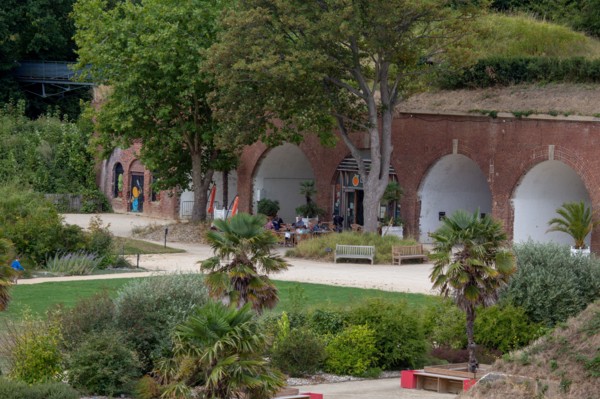 Le Havre, hanging gardens, Fort de Sainte Adresse