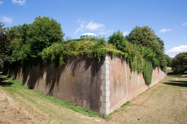 Le Havre, jardins suspendus, Fort de Sainte Adresse, Futuro House de Matti Suuronen