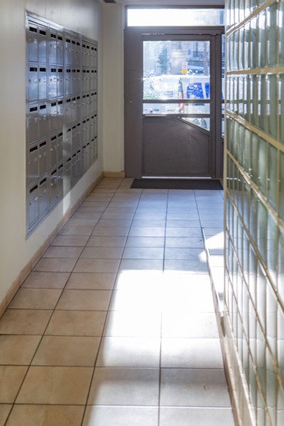 Paris, corridor of a building, Avenue du Maine