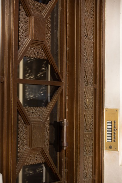 Paris, intercom on the door of a building
